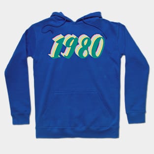 1980 Birthday Gift T-Shirt Hoodie